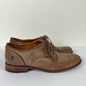 Frye oxfords suede size 9